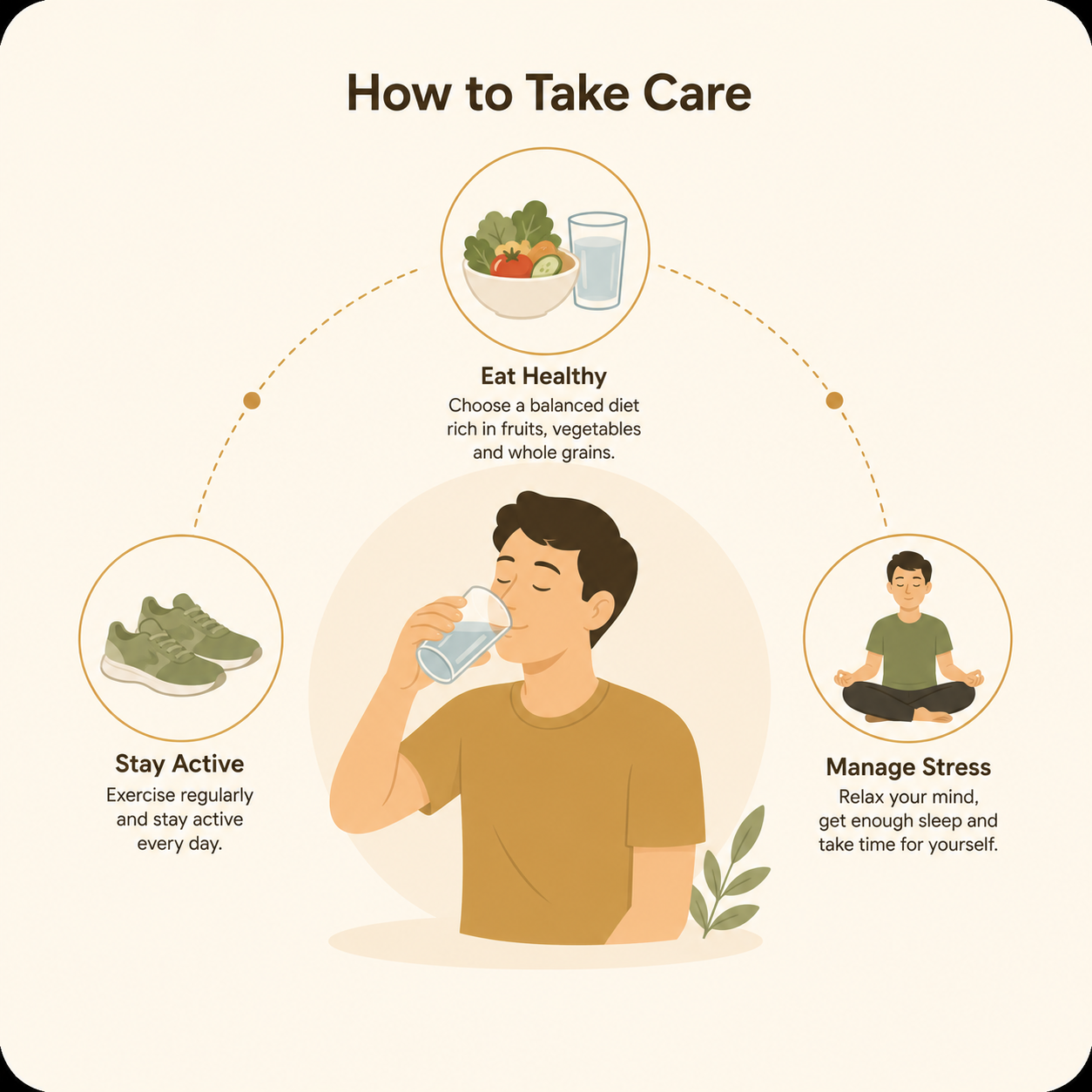 Blood Pressure (Hypertension) Care care illustration