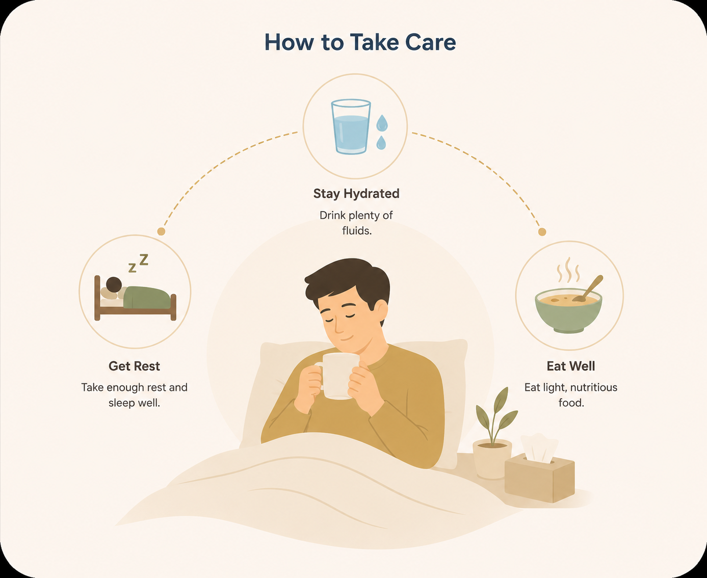 Diabetes Care & Follow-up care illustration